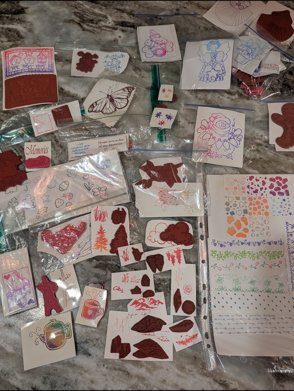 Assorted Stamps Craft Set